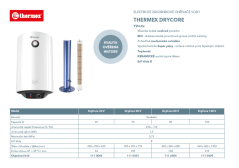 THERMEX DryCore 30 elektrický ohřívač vody 30L vertikální